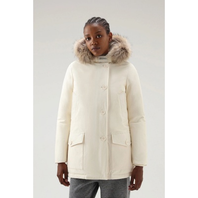 Woolrich Arctic Detachable Fur Parka bílý