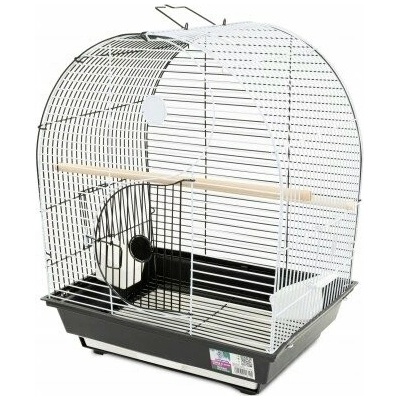 Panama Pet Klec pro ptáky Panama černá a bílá 36 x 28,8 x 46 cm