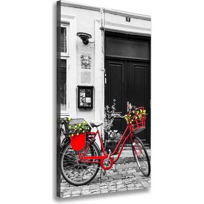 Vertikálny foto obraz na plátne Mestský bicykel 50x100 cm