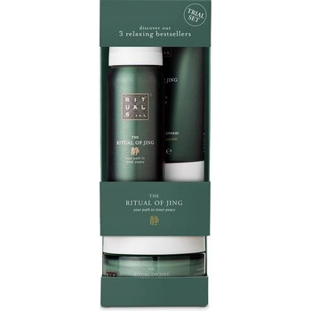 Rituals The Ritual Of Jing tělový krém The Ritual Of Jing 70 ml + sprchová pěna The Ritual Of Jing 50 ml + tělový peeling The Ritual Of Jing 125 g dárková sada