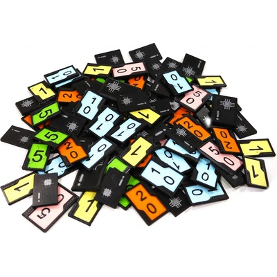 TLAMA games Za Hranou: plastové žetony informací