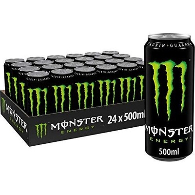 Monster Energy plech 0,5l x 24