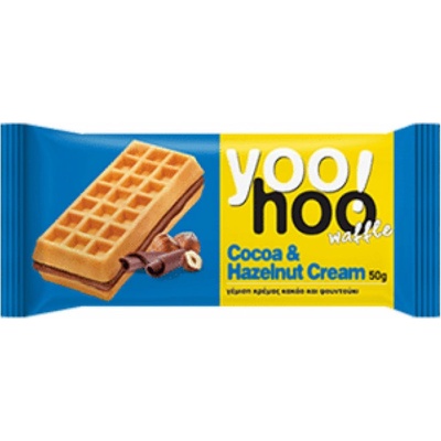 Yoohoo! Vafle s kakaovo-lískooříškovou náplní 50 g