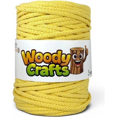 Woody Crafts Woody 5 mm – Žlutá (100m)