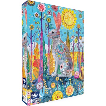 Black Sea Пъзел Black Sea от 1000 части - Пъстроцветен свят: Заек (BS82432)