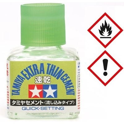 Lepidlo Tamiya Extra Thin Cement Quick-Set 40 ml