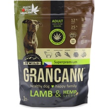 GRANCANN Lamb & Hemp seeds Adult Medium & Large jehněčí a konopná semínka Hmotnost/objem: 12 kg