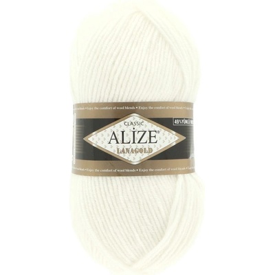 Alize Lanagold Classic 55 biela