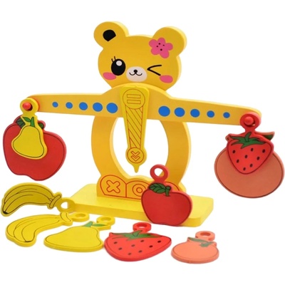 Raya Toys Детски математически кантар Raya Toys - Мече (502122092)