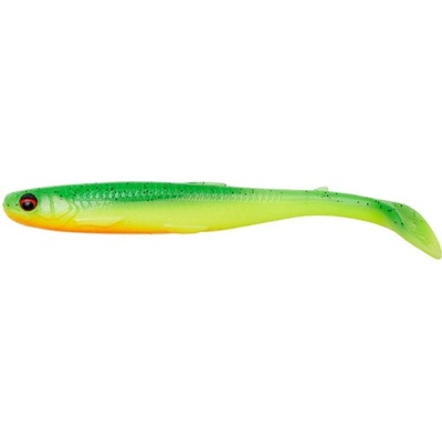 Savage Gear Gumová nástraha Slender Scoop Shad Green Yellow - 13cm 12g