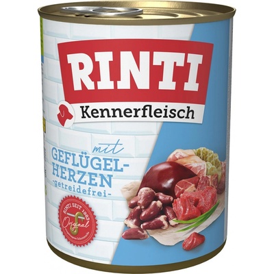 Rinti Kennerfleisch drůbeží srdíčka 12 x 800 g