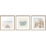 Styler Картини в комплект от 3 бр. 30x40 cm Seaside - Styler (OB-22718)