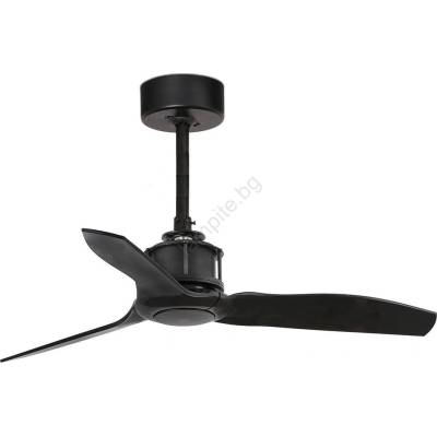 Faro Barcelona FARO 33424WT - Таванен вентилатор JUST FAN S Ø 81 см, черен, Wi-Fi Tuya и дистанционно управление (FA33424WT)