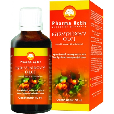 Pharma Activ Rakytníkový olej kvapky 50 ml