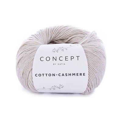 COTTON-CASHMERE Katia Farby COTTON-CASHMERE: 54 béžová