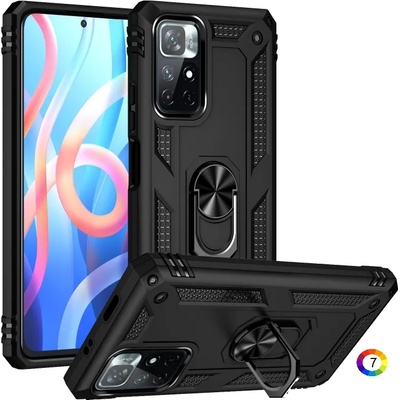 Xiaomi Redmi Note 11 Удароустойчив Ring Holder Калъф и Протектор