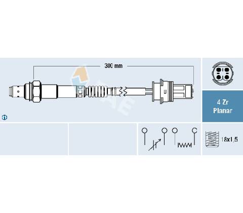 Lambda sonda FAE 77252