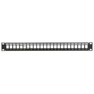Extralink 24 port STP 19inch patch panel modular