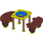 Playfactory ДЕТСКА МАСА ЗА КОЛЕКТИВНА ИГРА road ot0024 (ot0024)