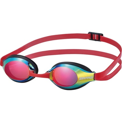 Swans очила за плуване swans sr-3m черно/червен