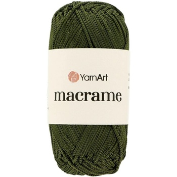 YarnArt Macrame 2mm 164 army zelená