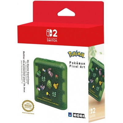 HORI Card Case 24 Switch 2 Pixel Green HRSS0513