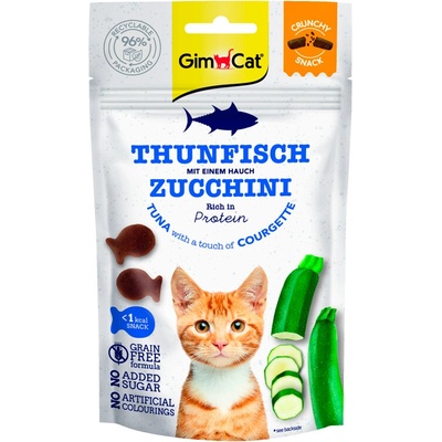 GimCat Crunchy Snacks tuniak a cuketa 50 g