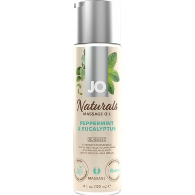 System JO Naturals Massage Oil Peppermint & Eucalyptus 120 ml