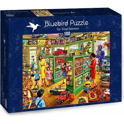 Bluebird Puzzle Пъзел Bluebird Puzzle Винтидж магазин за играчки, 1000 части