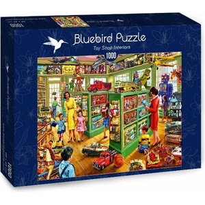 Bluebird Puzzle Пъзел Bluebird Puzzle Винтидж магазин за играчки, 1000 части