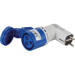Elettrocanali Ec690 АДАПТОР ШУКО КЪМ 2p+e 16А ip44 (ec690512)