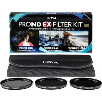 HOYA set filtrov ND 8/64/1000x PROND EX 55mm