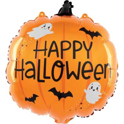 Party Fóliový balón Dýně Happy Halloween 46x57cm