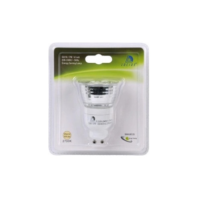 Lucide Žárovka CFL - Žárovka CFL - 5 cm - GU10 - 1x7W 2700K - Bílá