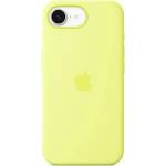 Apple Калъф Apple - Silicone, iPhone 16e, Neon Yellow (mgyw4zm/a)