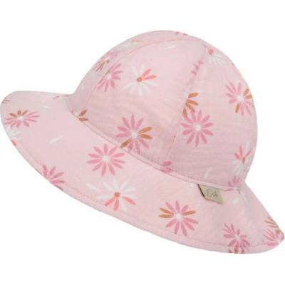 Esito dívčí klobouk mušelín Flower růžová