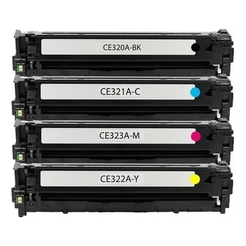 Image 1 of Compatible Hp ce320a-ce323a / 128a съвместим икономичен комплект (hpr320)