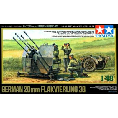 Tamiya German 20mm Flak 38 1:48