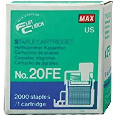 MAX Касета с телбод max № 20fe електрическа 2000 броя 2m20fe (2m20fe)