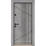 Starsteeldoor Блиндирана врата StarLife М-17 Сиво меше (цена без монтаж)