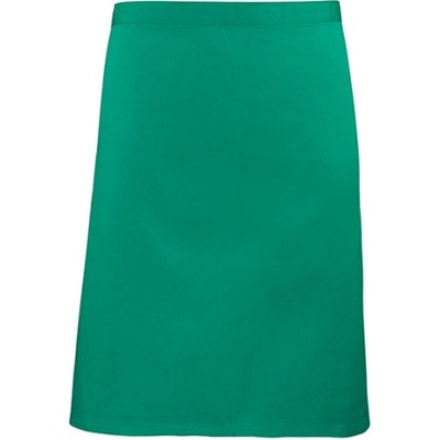 Premier Workwear Pracovní zástěra středně dlouhá PR151 Emerald Pantone 341 70x50cm