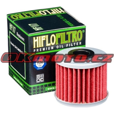 Hiflofiltro Olejový filtr HF117 | Zboží Auto