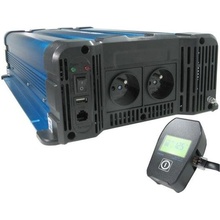 Solarvertech FS4000 12V/230V 4000W + USB drôtové ovladanie