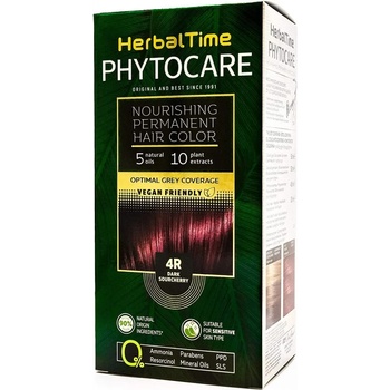 Image 1 of Herbal Time Phytocare Боя за коса, 4R Тъмна вишна