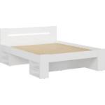 Black Red White Легло за матрак 160/200 см nepo plus loz3s бяло