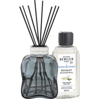 Maison Berger COSY BLUE luxusní difuzér náplň Cozy Musk 200 ml