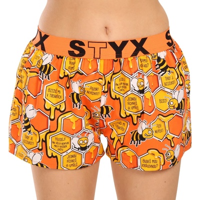 Styx Dámske trenky art športová guma včielky (T1654)