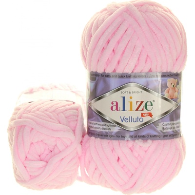 Alize Velluto světle růžová 31