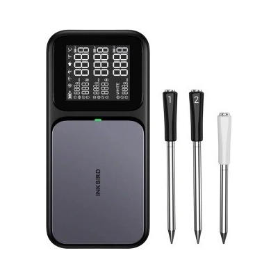 INKBIRD bezdrátový tepoměr INT-33-BW, 3 sondy, BT+WiFi