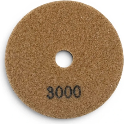100 mm Diamantový leštící pad SUPER DRY - kotouč za sucha 3000